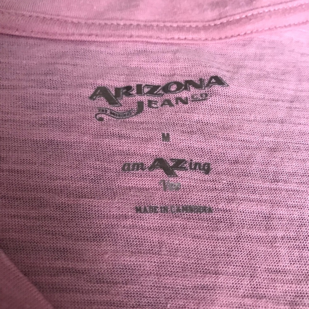 Pink V-neck Tee - Picture 3 of 3